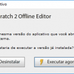 Caso já tenha o Scratch instalado, pule essa parte