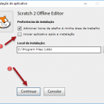 Caso ainda não tenha o Scratch 2.0. Ele setá instalado